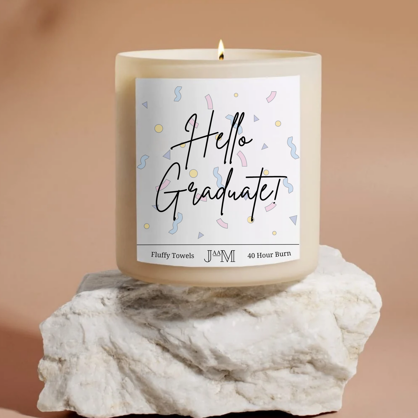 Hello Graduate Candle Gift Set