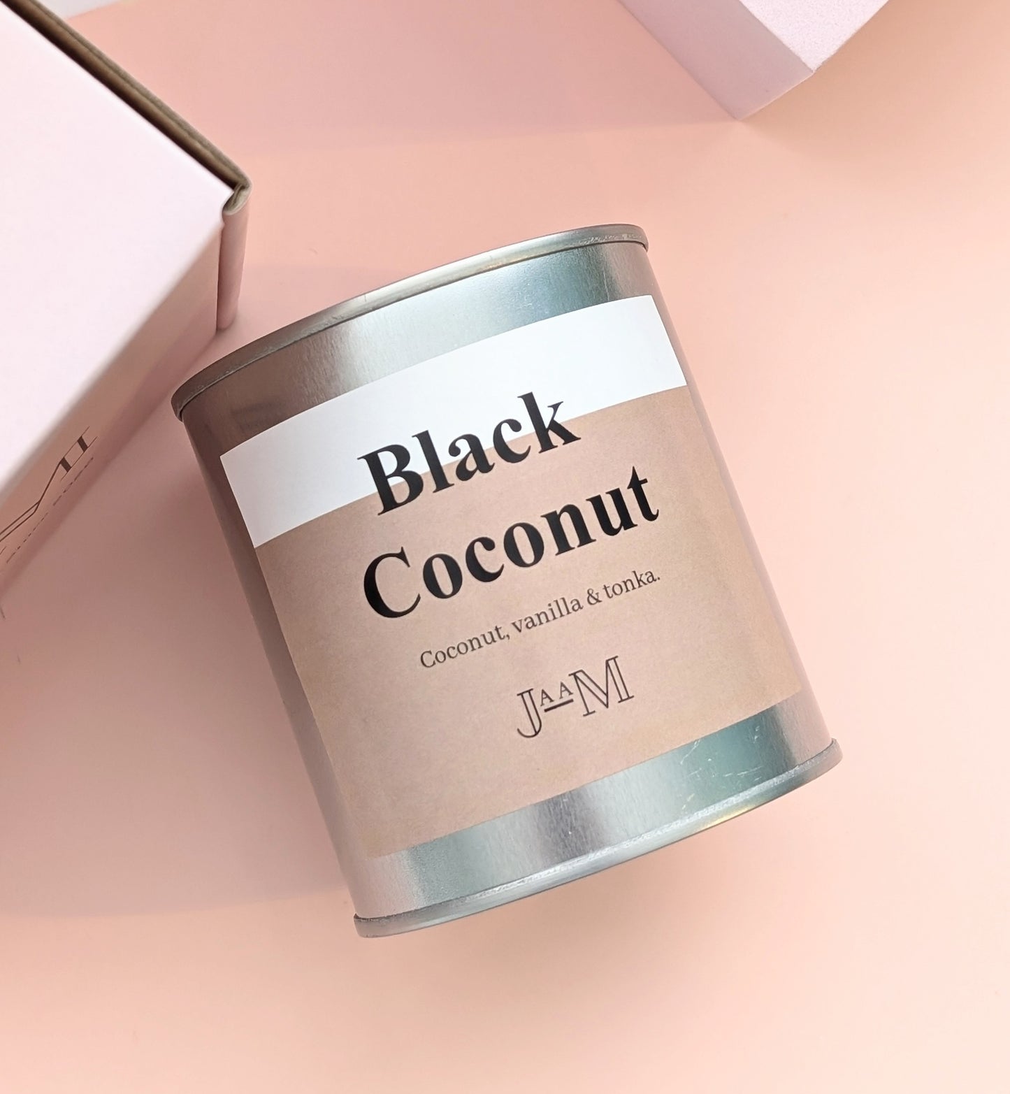 Black Coconut Wood Wick Candle