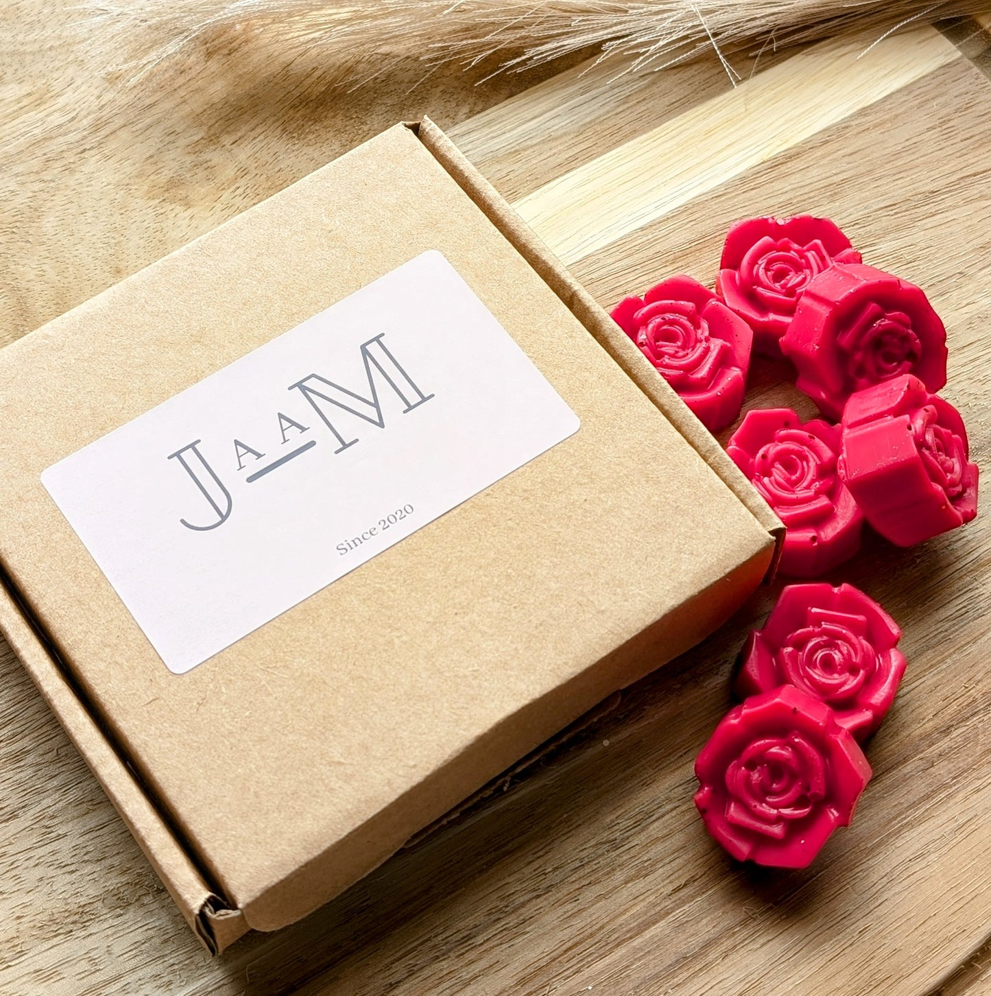 Rose Wax Melt Selection Box. Floral Wax Melts