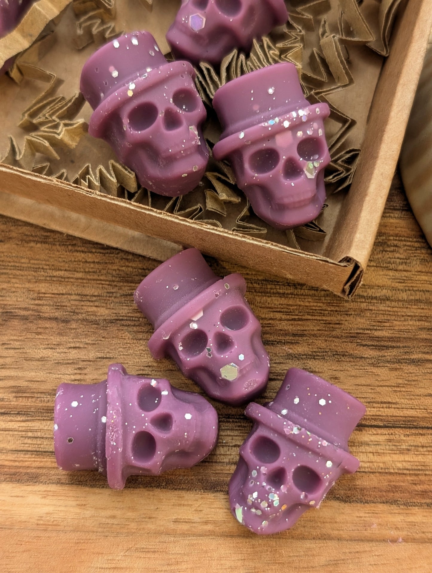 Toffee Apple Skull Wax Melts For Halloween