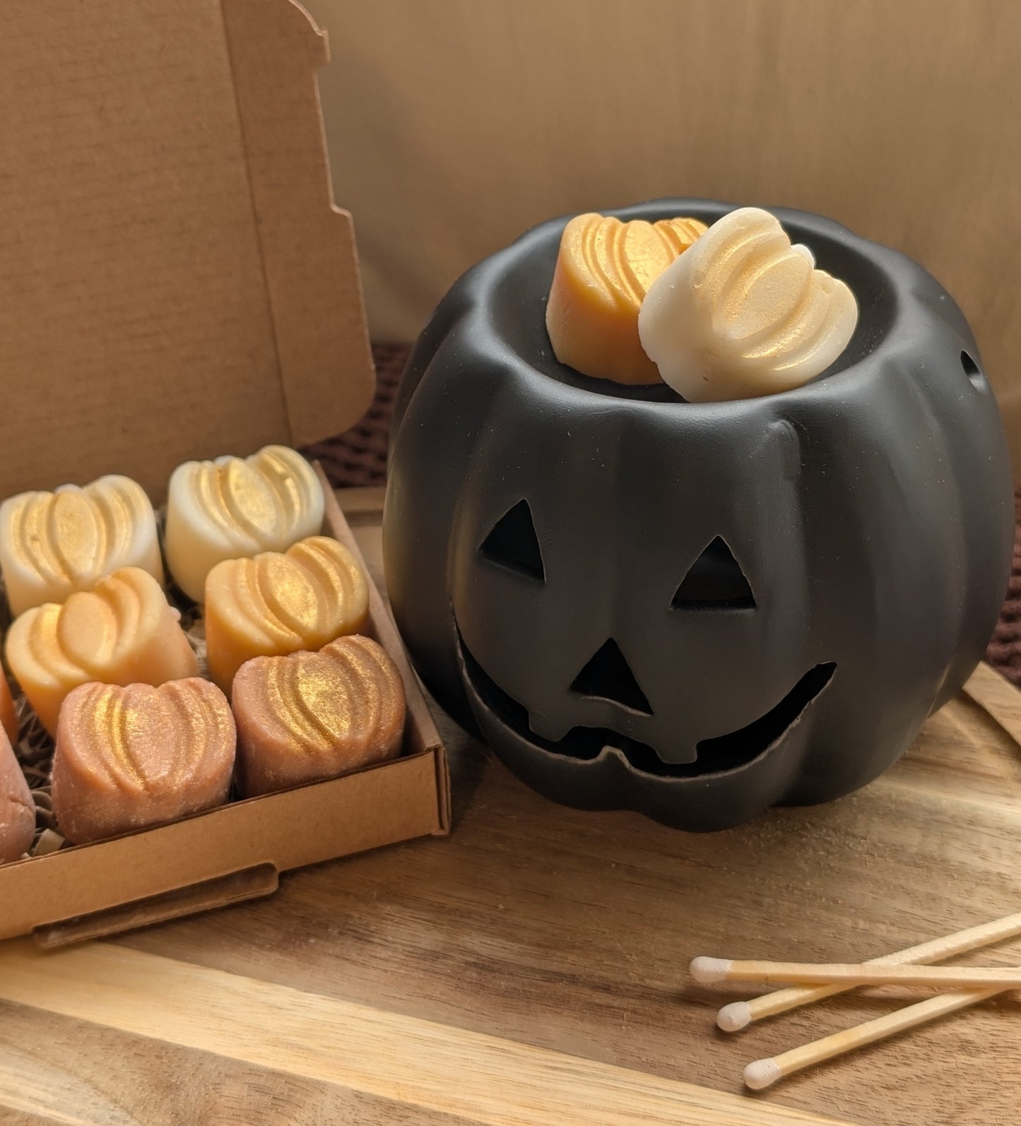 Halloween Wax Melt Burner Gift Set