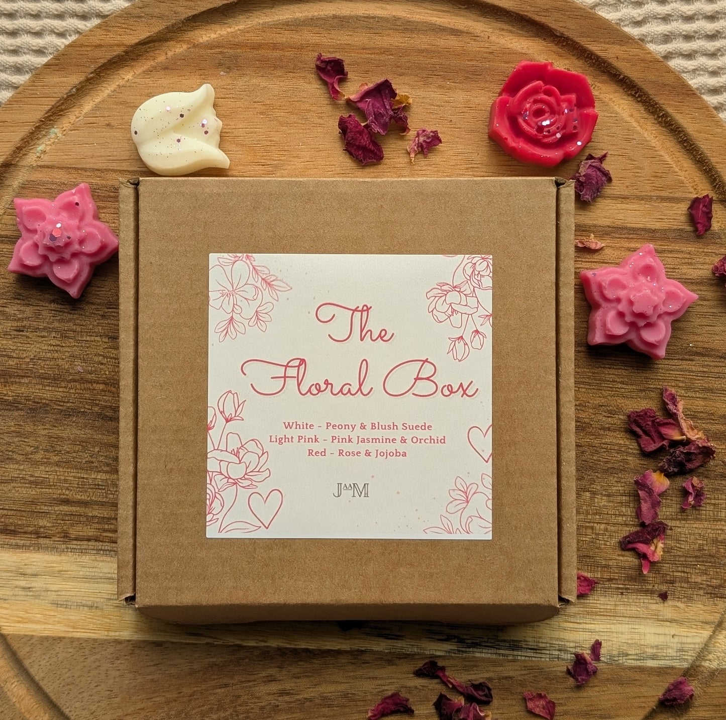 Flower Wax Melt Selection For Valentine's Day - My Store