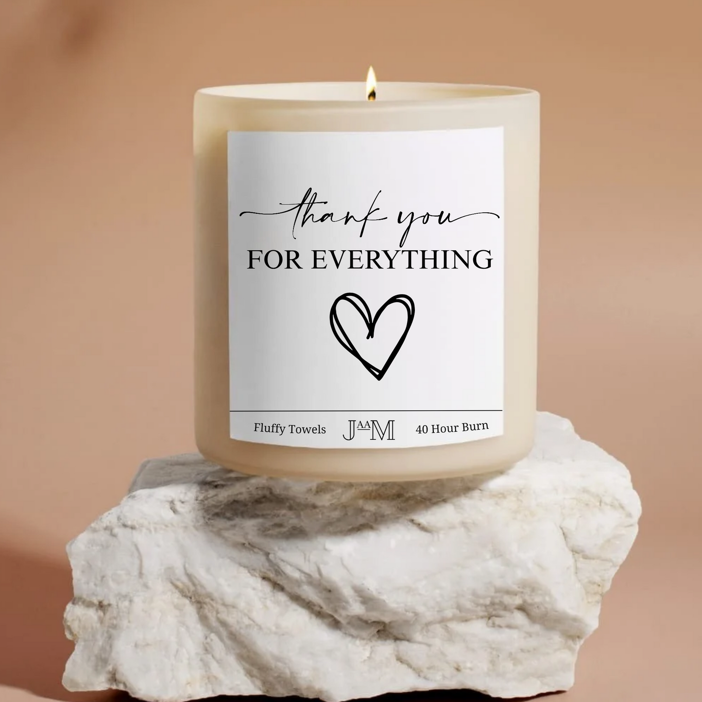 Thank You For Everything Candle Gift Box