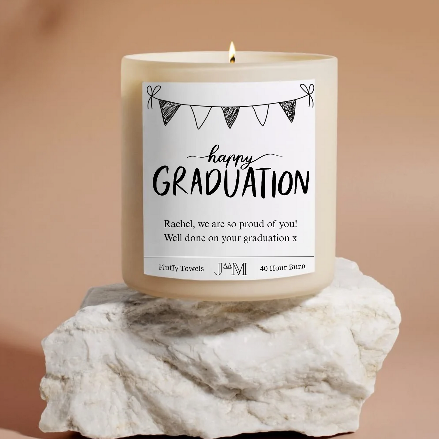 Personalised Graduation Candle Gift Set