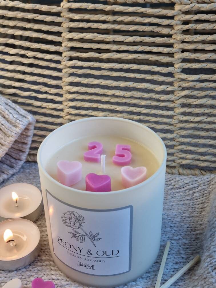 Personalised Birthday Candle Gift Set