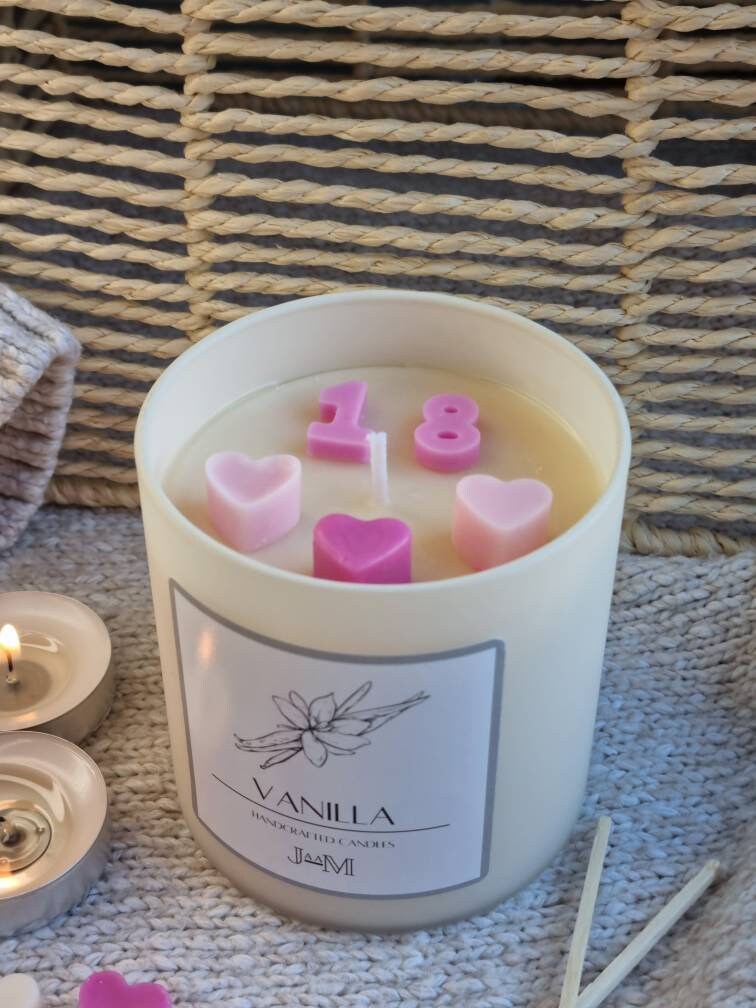 Personalised Birthday Candle Gift Set