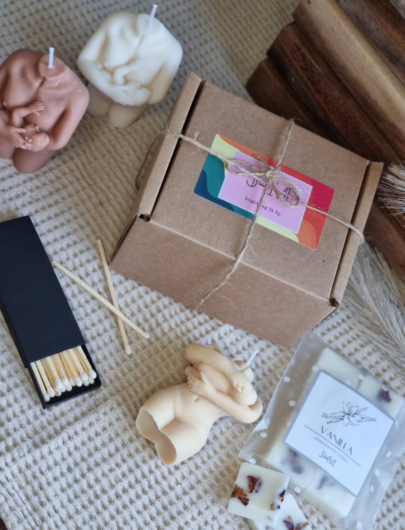 Body candle. Female body candle. - My Store