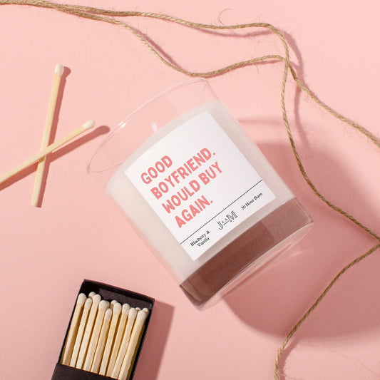 Boyfriend gift. Candle funny gift for him. candle boyfriend. - My Store