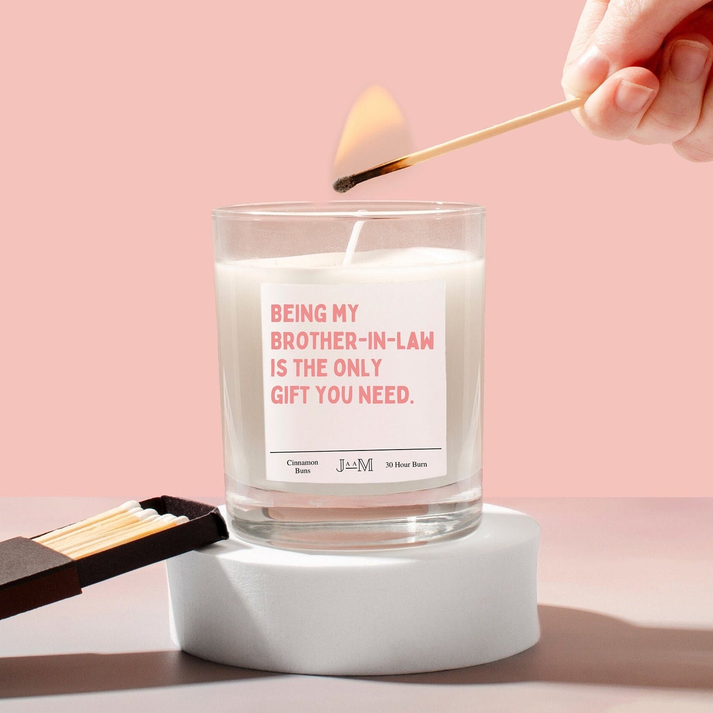 Brother In Law Candle Gift