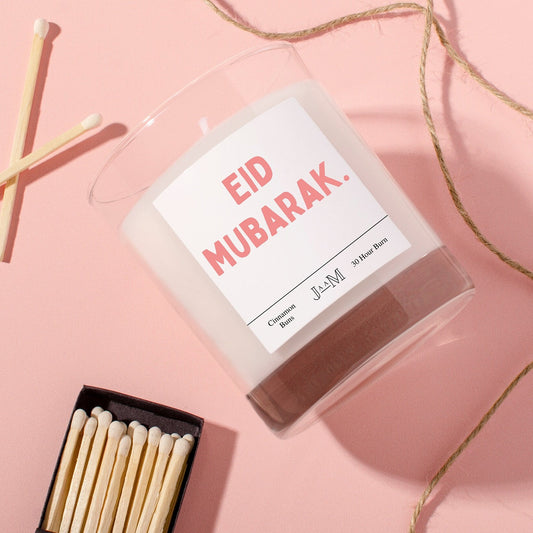 Eid Mubarak. Eid gift. Eid candle. Eid celebration gift - My Store