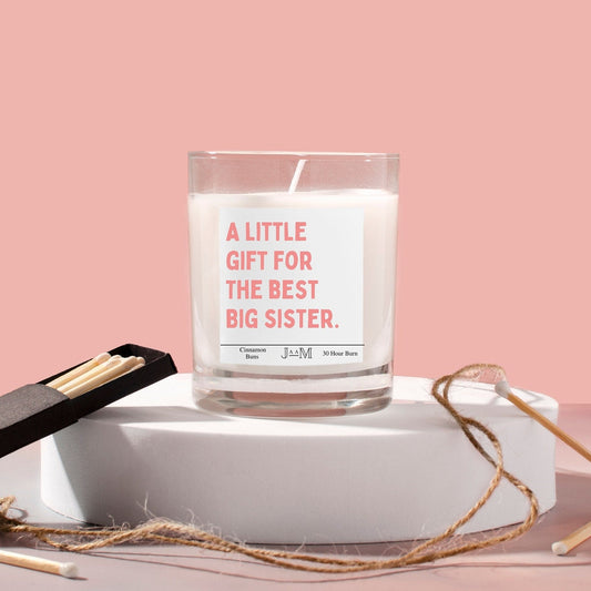 Best Big Sister Candle Gift