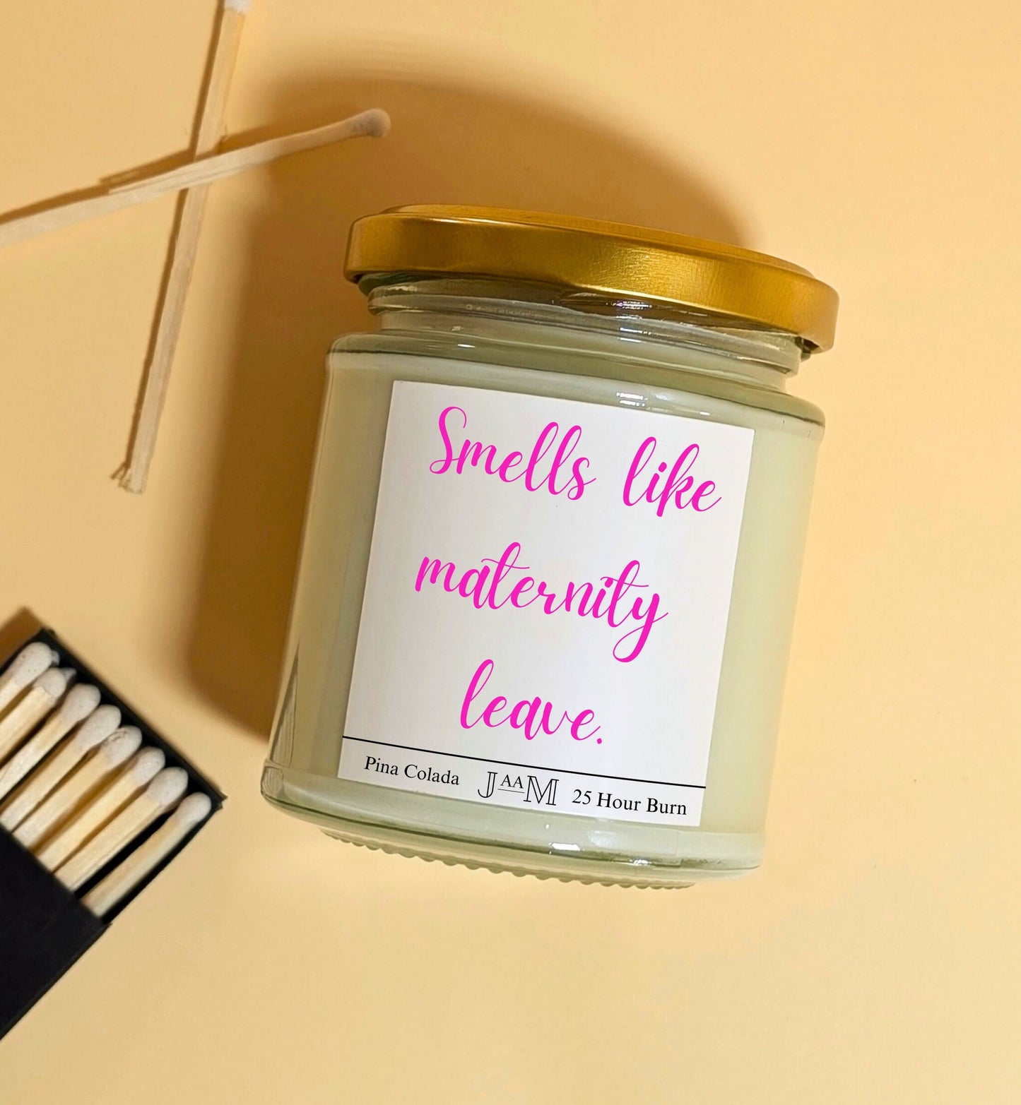 Maternity leave. Smells like maternity. Colleague pregnancy gift.Pregnancy gift. - My Store