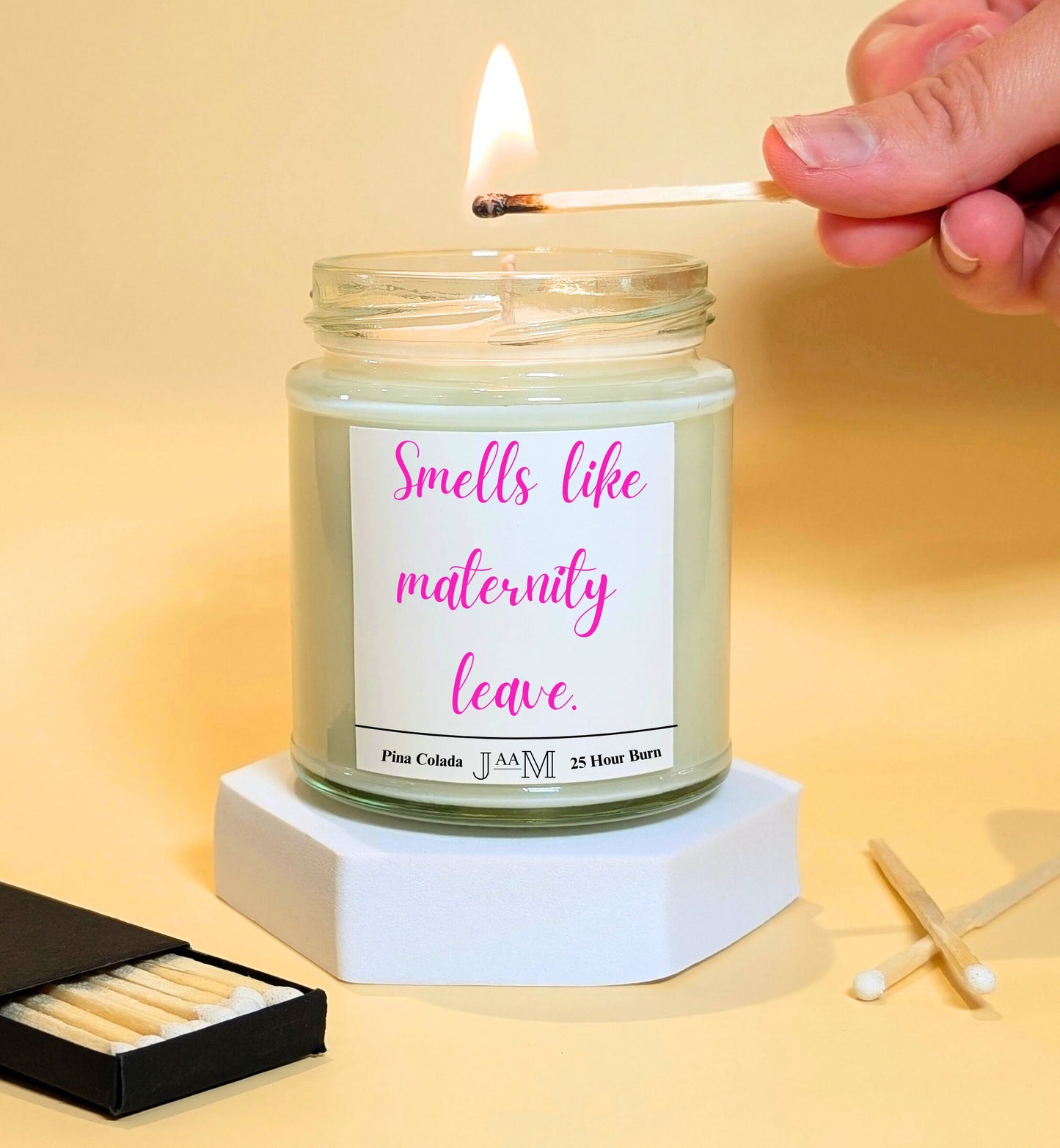 Maternity leave. Smells like maternity. Colleague pregnancy gift.Pregnancy gift. - My Store