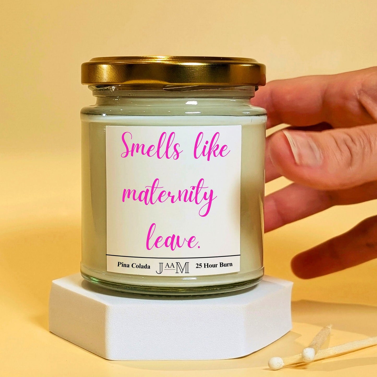 Maternity leave. Smells like maternity. Colleague pregnancy gift.Pregnancy gift. - My Store