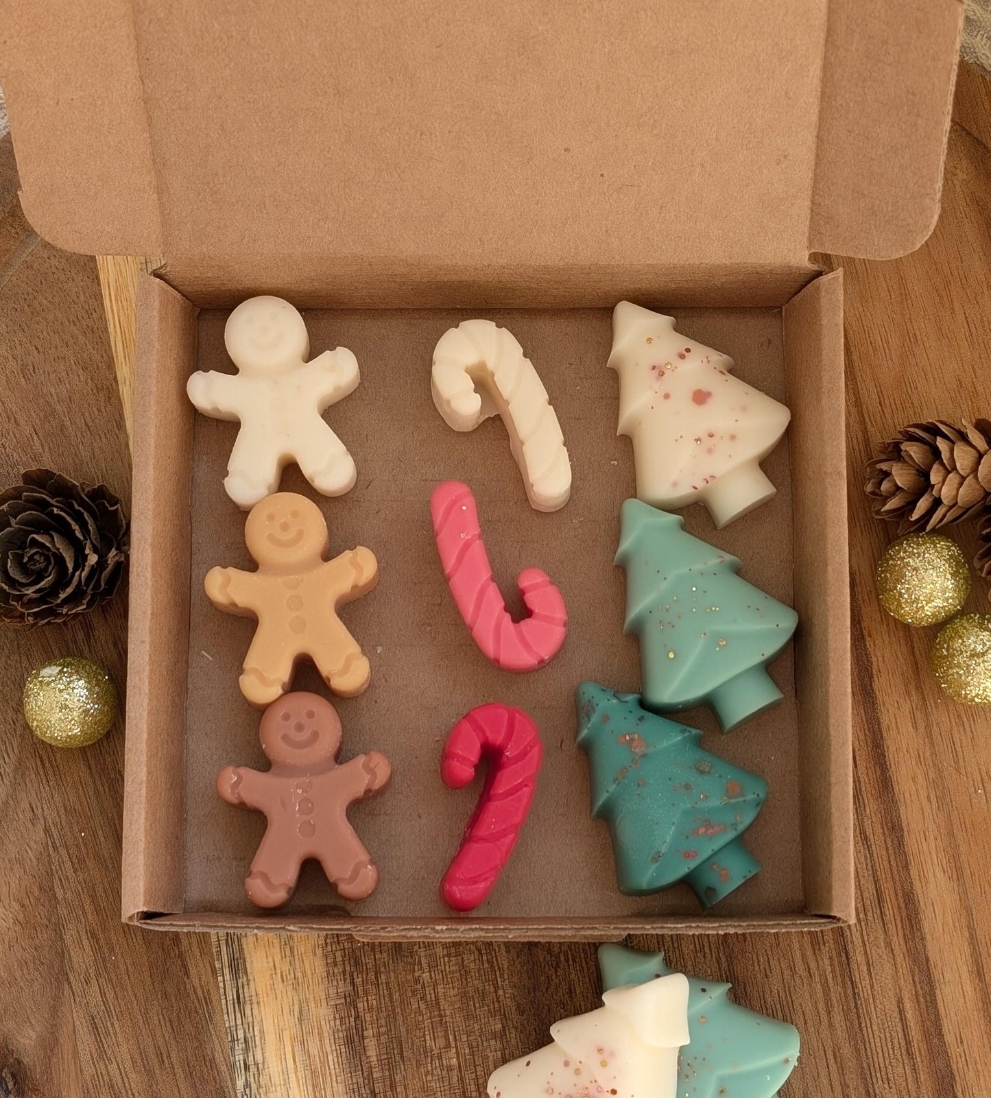 Christmas wax melt selection box. Christmas home decor. - My Store