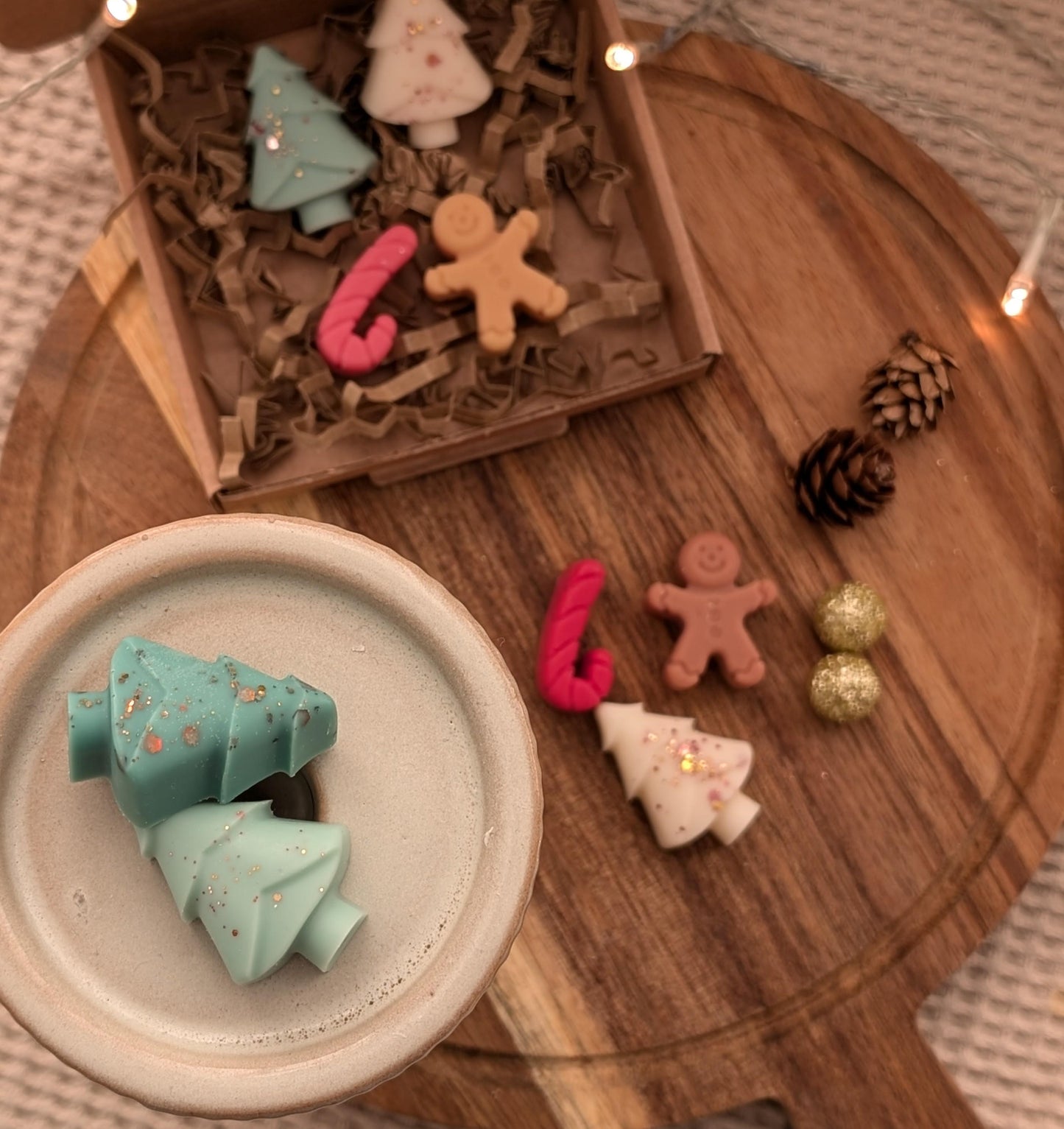 Christmas wax melt selection box. Christmas home decor. - My Store