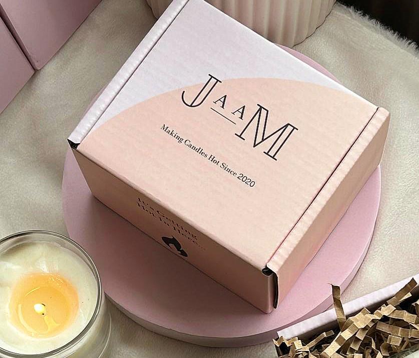 Sitting Large Dog Candle