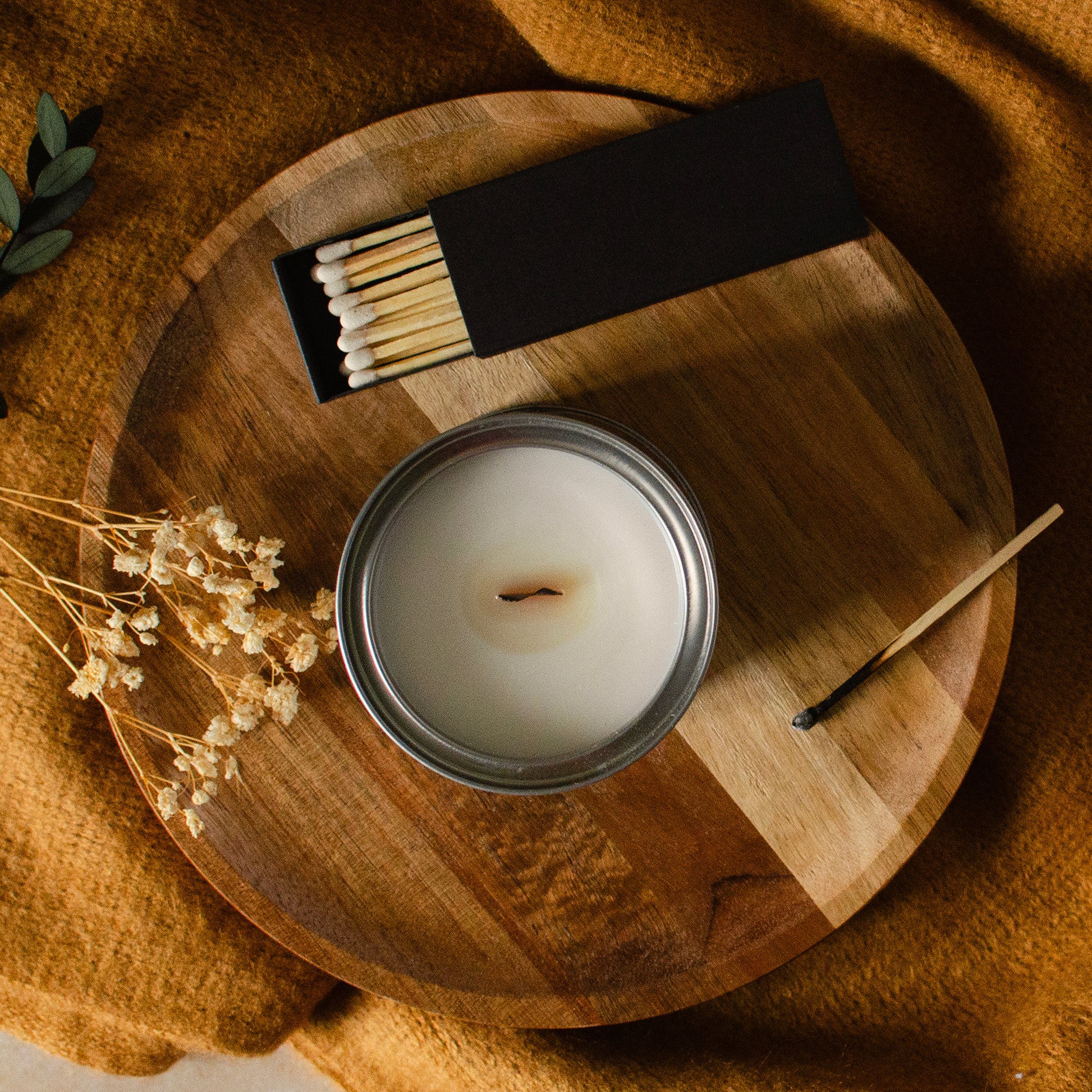Winter Pine Wood Wick Candle - My Store