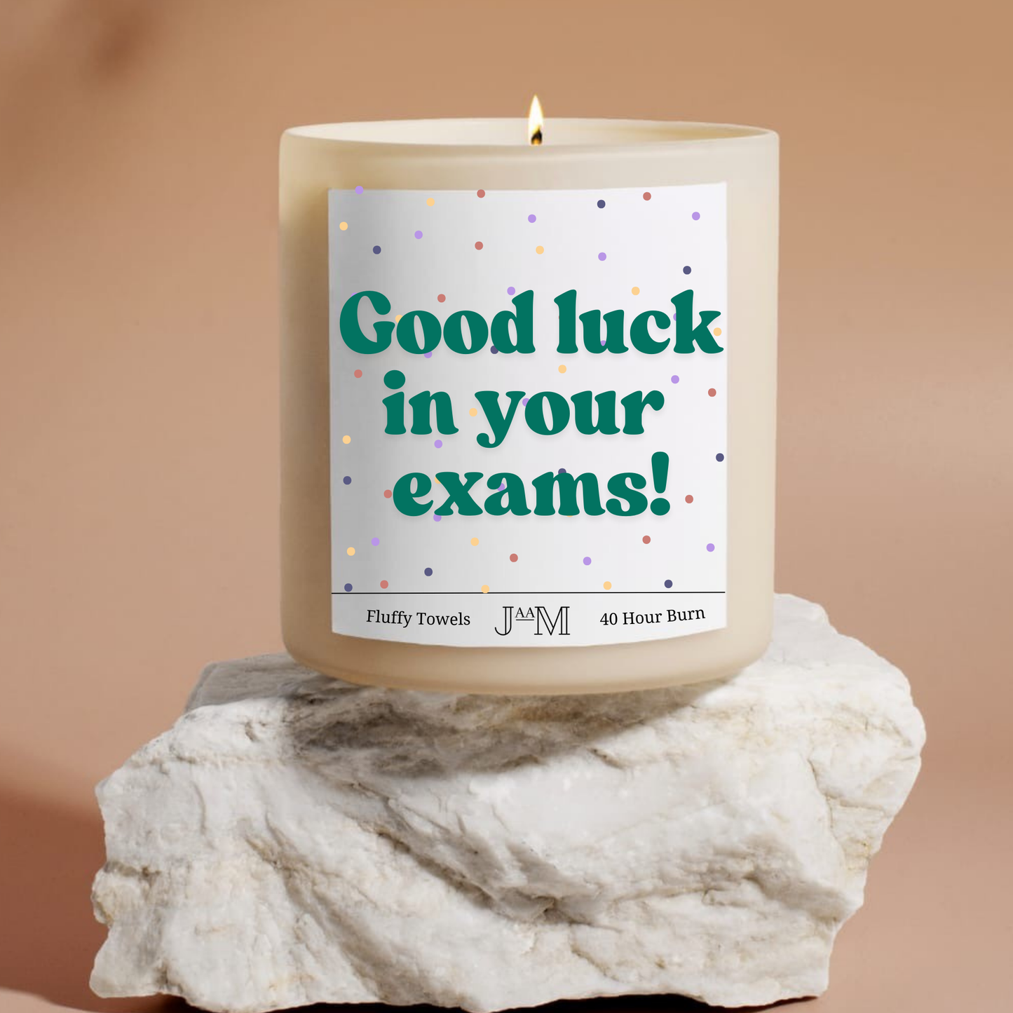 Good Luck With Your Exams Candle Gift