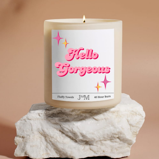 Hello Gorgeous Candle Gift Set For Her
