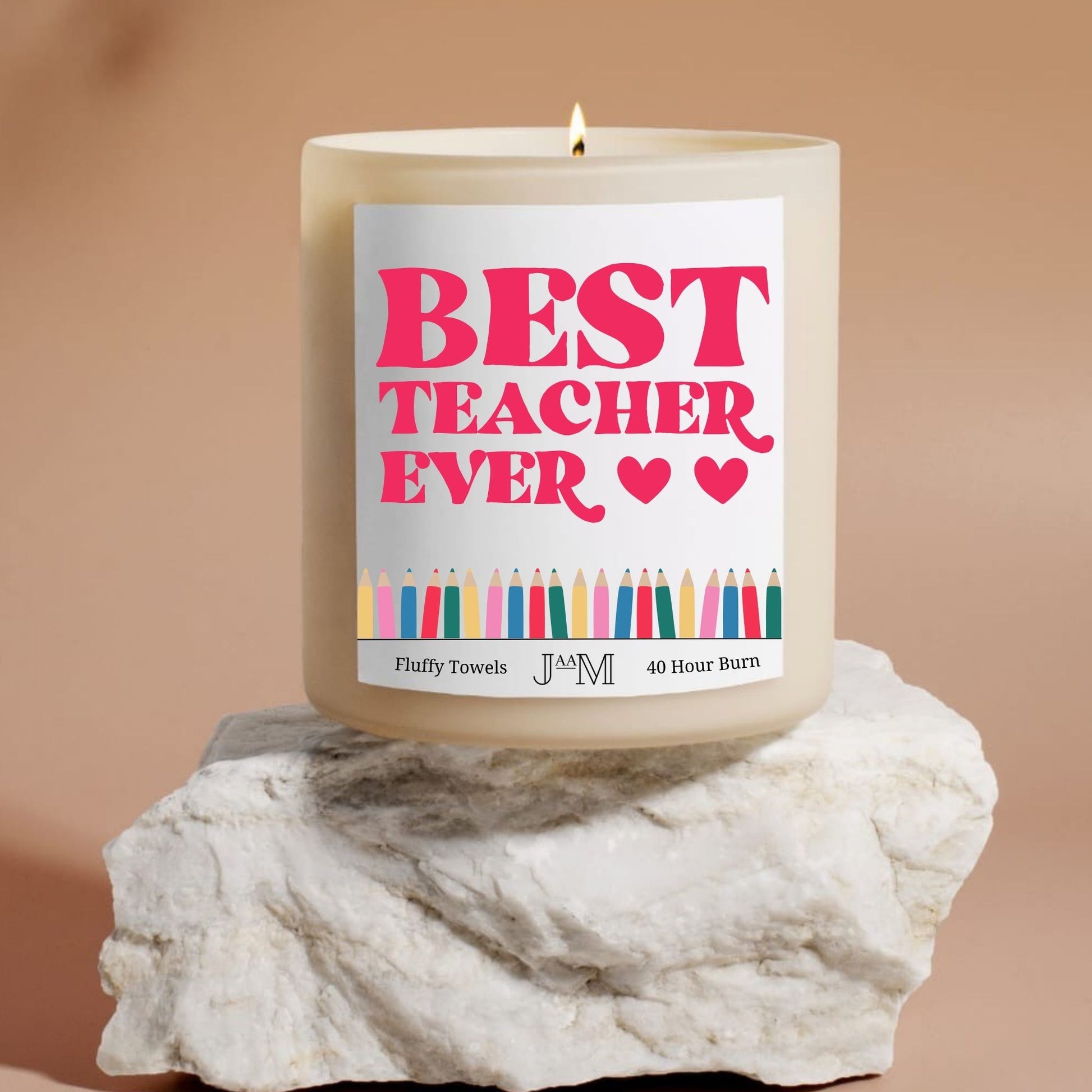 Best Teacher Ever Candle - My Store