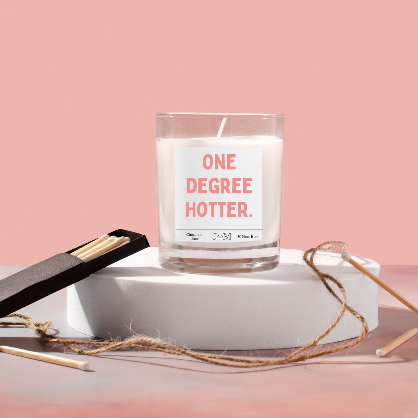 One Degree Hotter Graduation Candle - My Store