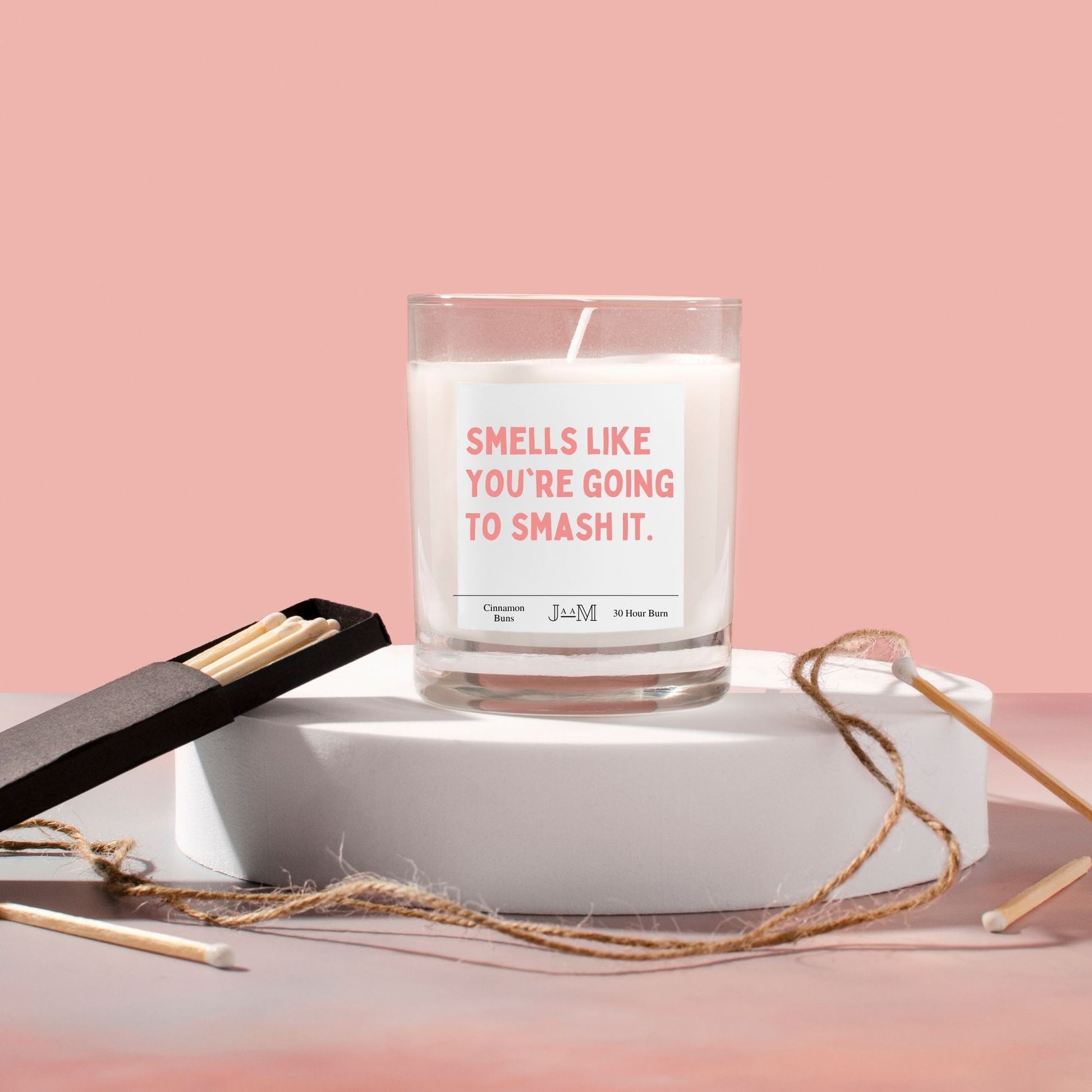 Smells Like You're Going To Smash It Candle - My Store