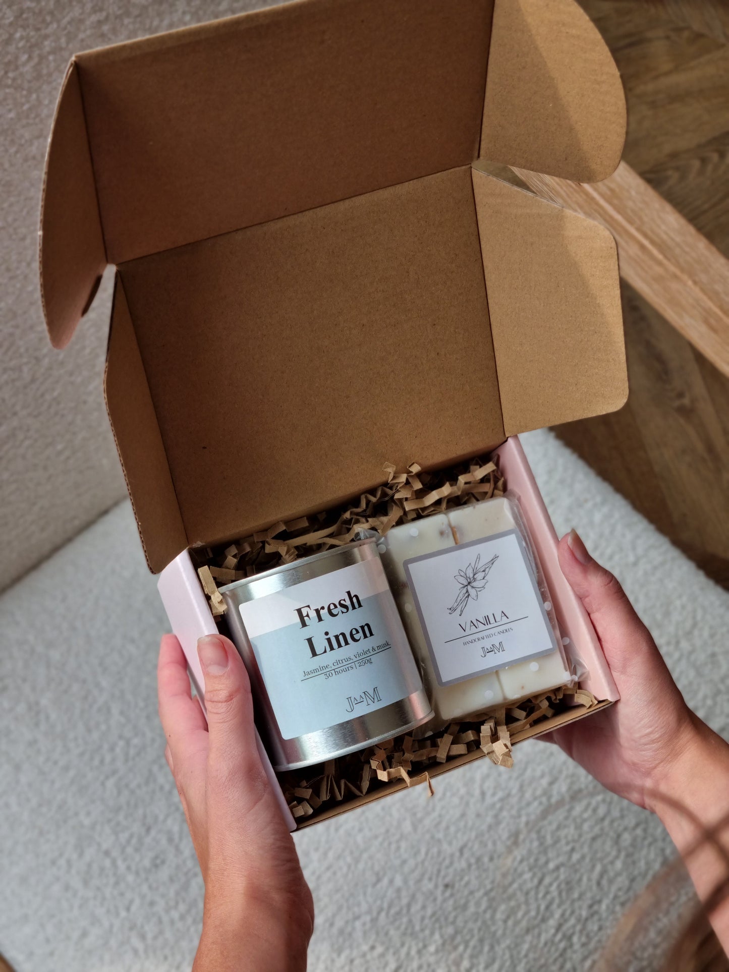 Wood Wick Candle & Wax Melt Gift Set