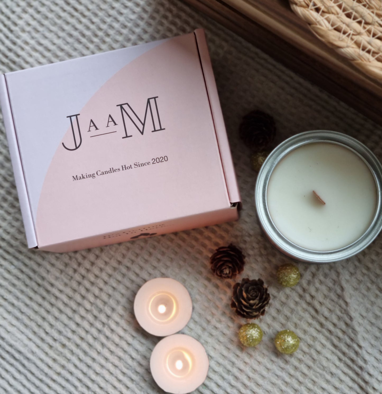 Wood Wick Candle & Wax Melt Gift Set