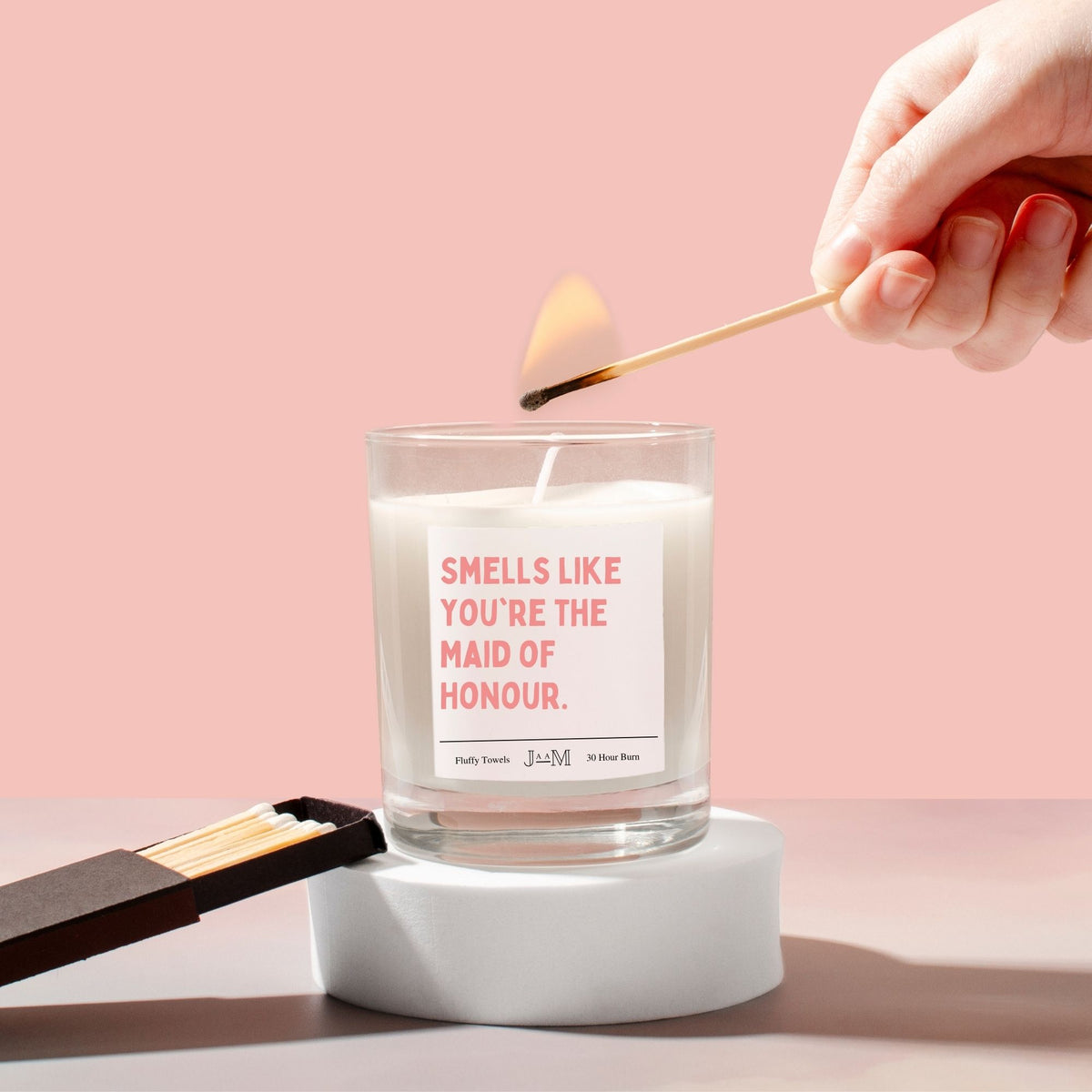 Maid Of Honour Proposal Candle - My Store