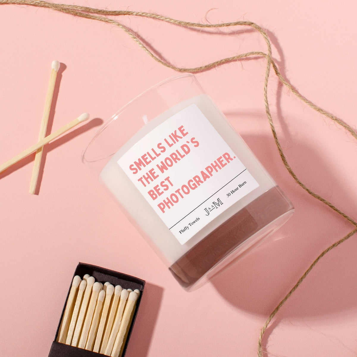 Worlds Best Photographer Candle (Copy) - My Store