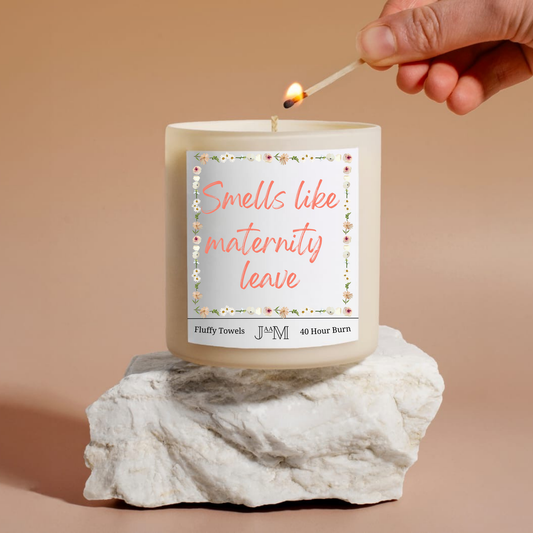 Smells Like Maternity Leave Candle Gift Box