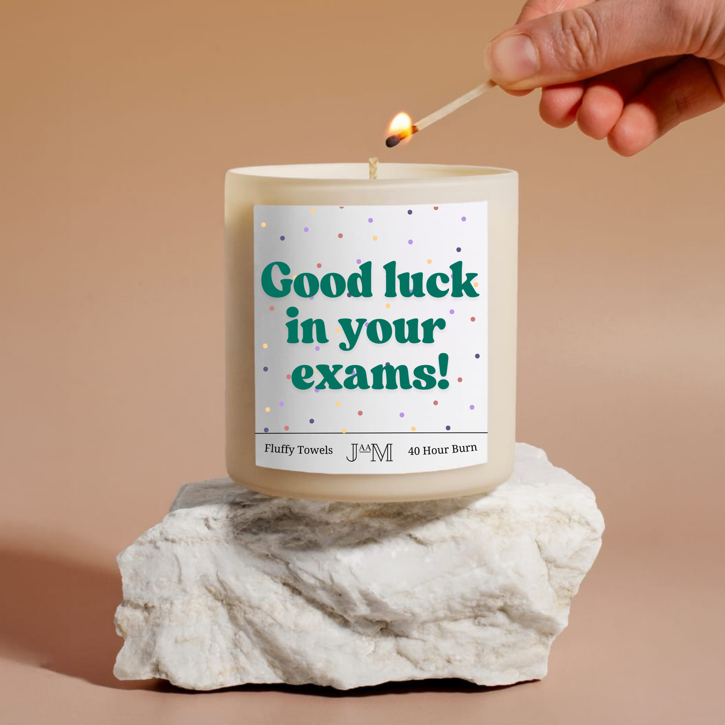 Good Luck With Your Exams Candle Gift