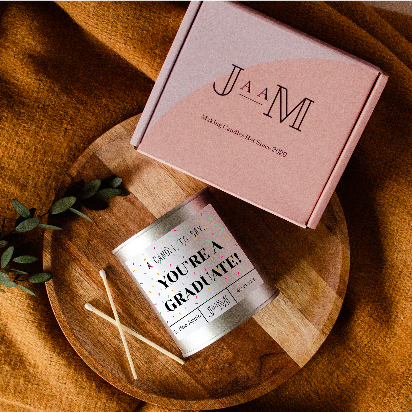 You're A Graduate Wood Wick Candle - My Store