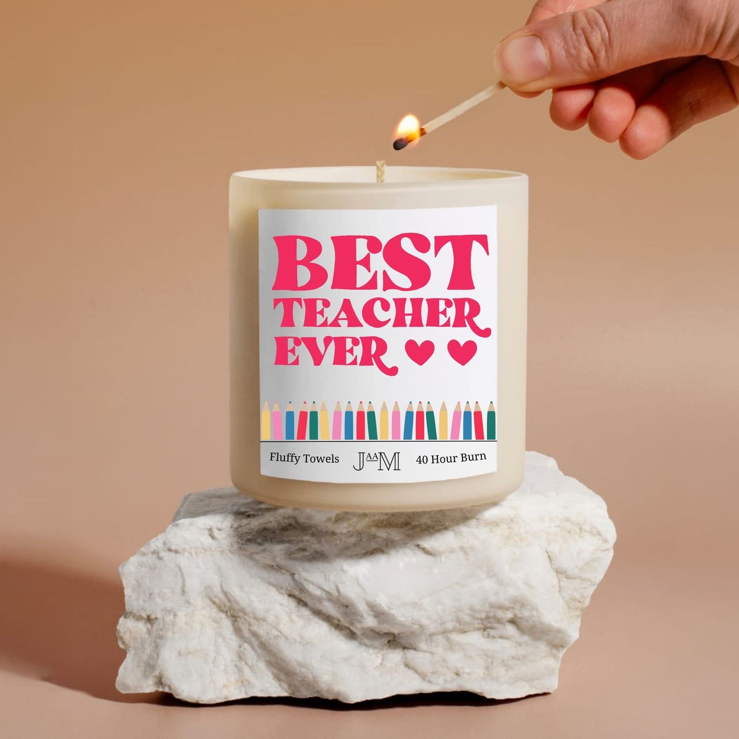 Best Teacher Ever Candle - My Store