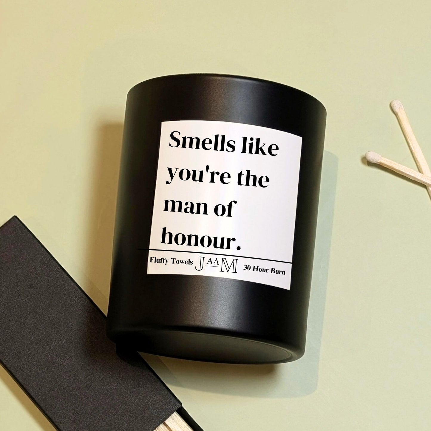 Man Of Honour Candle Wedding Gift For Him - My Store