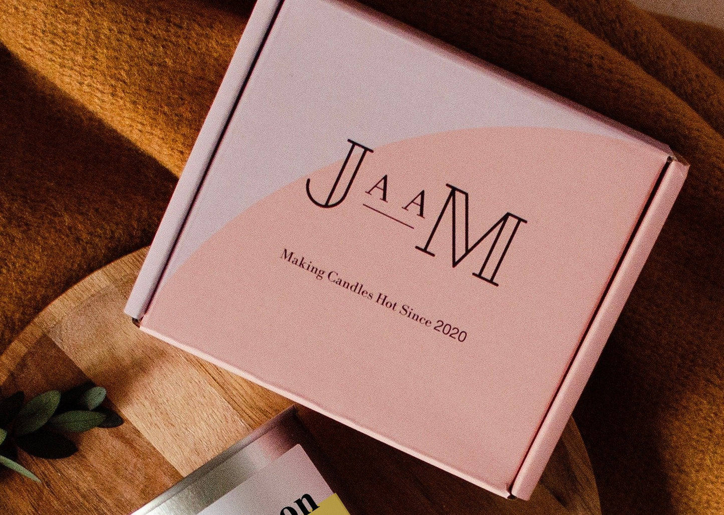 Bouquet Of Folowers Wood Wick Candle - My Store