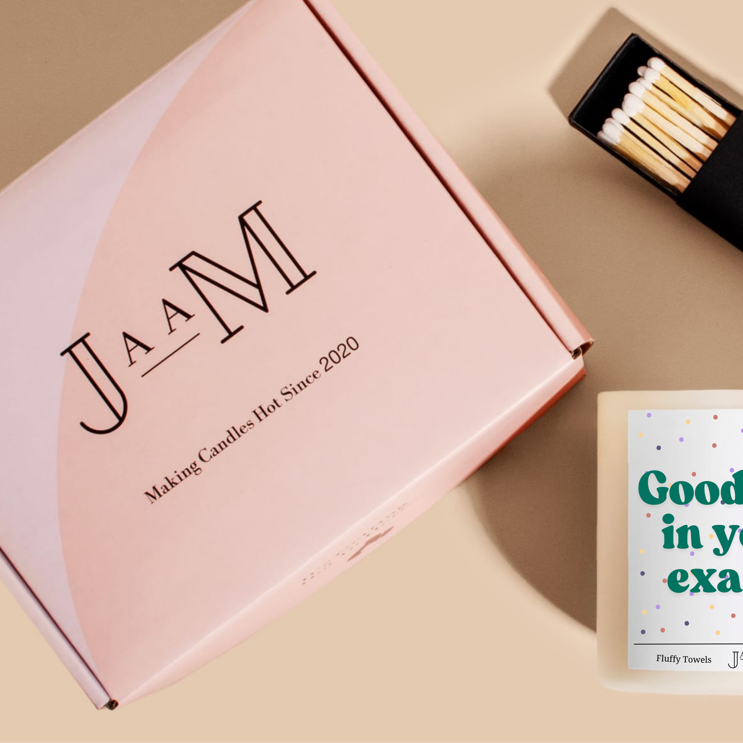 Good Luck With Your Exams Candle Gift