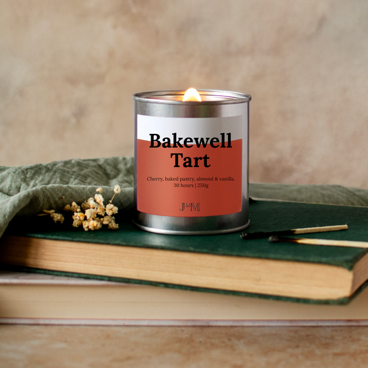 Bakewell Tart Wood Wick Candle - My Store
