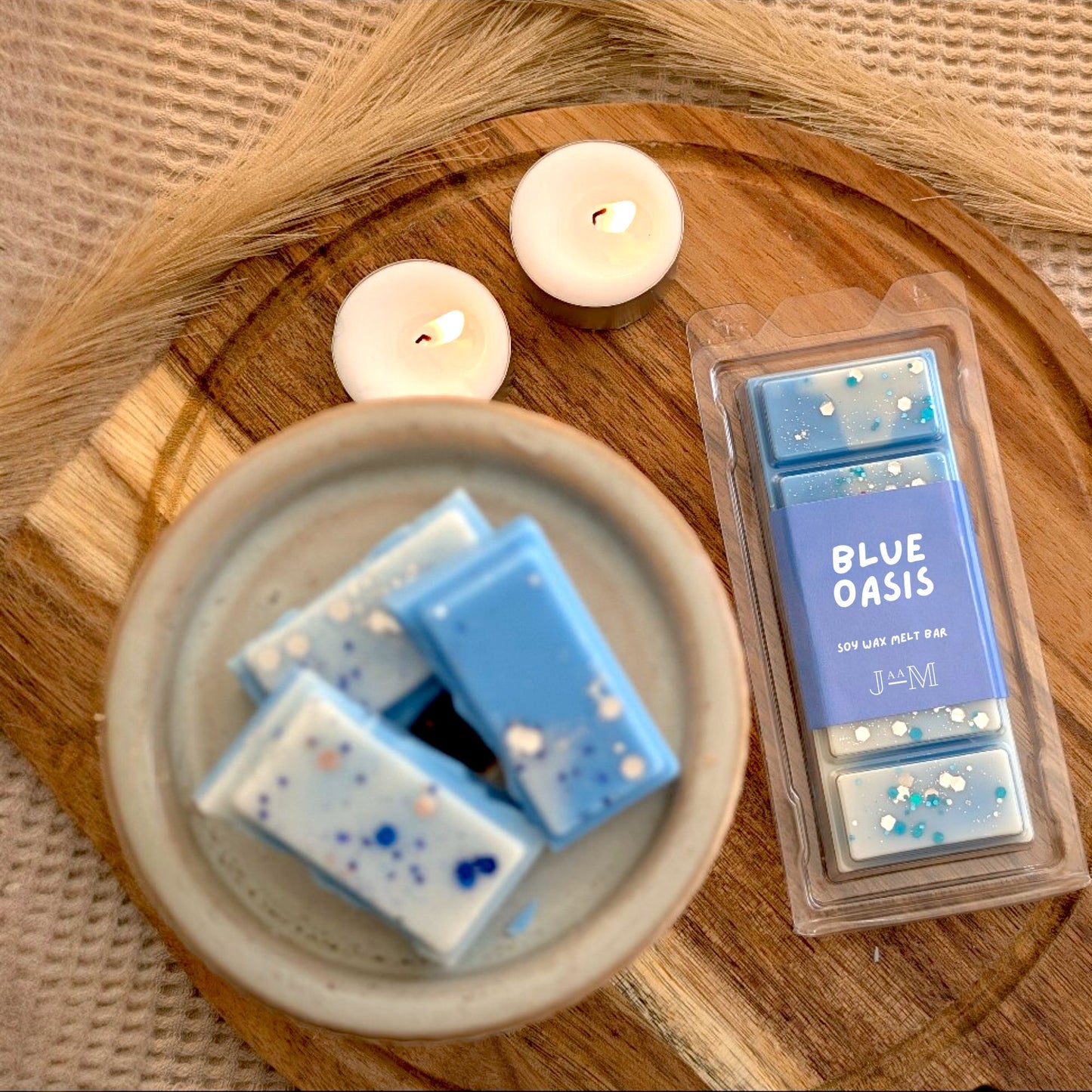Blue Oasis Wax Melt Snap Bar