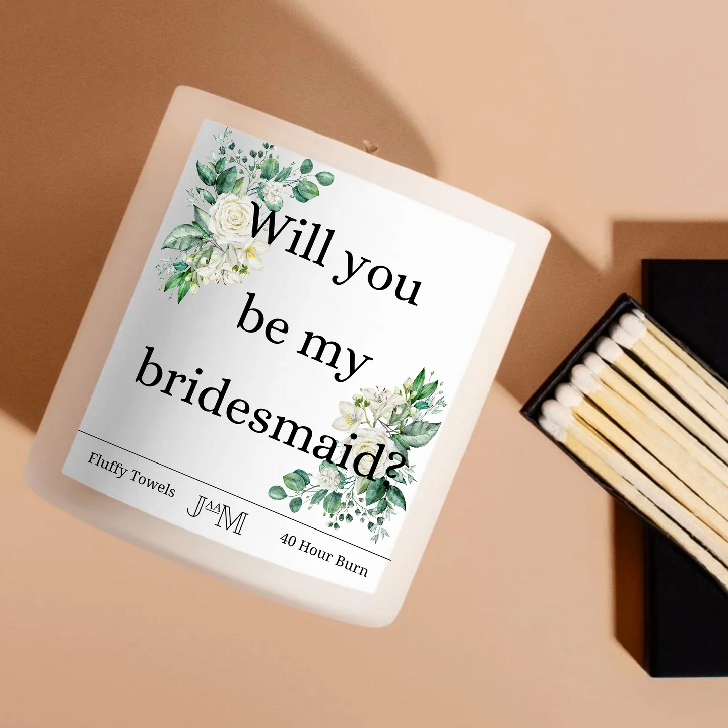 Will You Be My Bridesmaid Candle Set