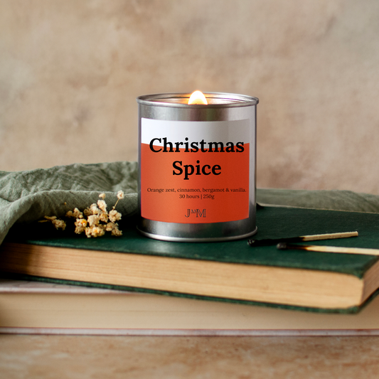 Christmas Spice Wood Wick Candle