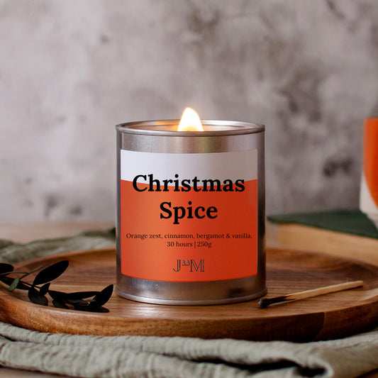 Christmas Spice Wood Wick Candle - My Store