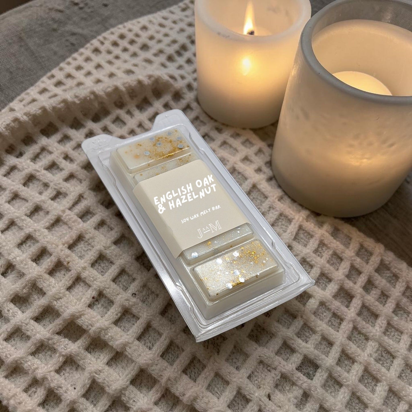 English Oak & Hazelnut Wax Melt Snap Bar