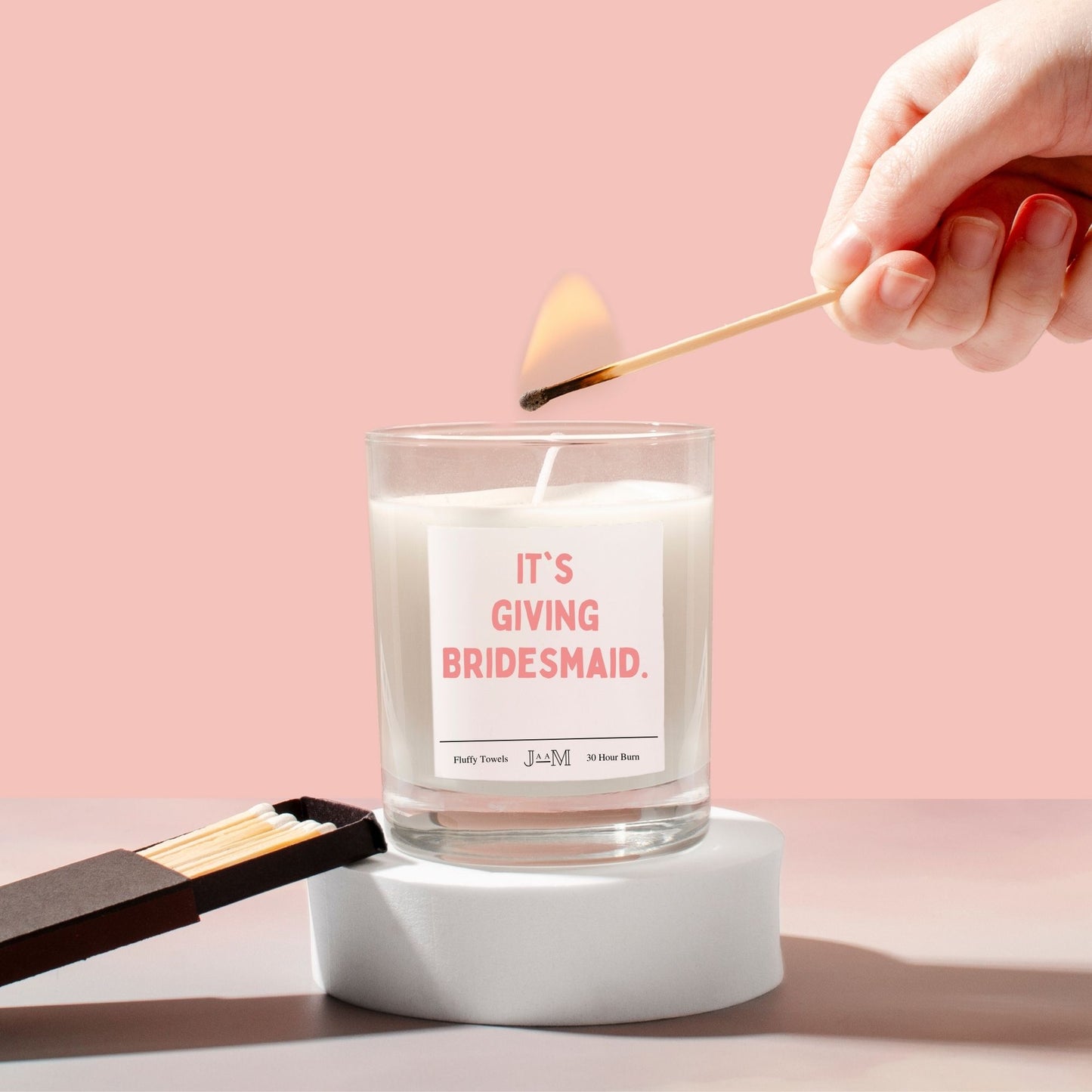 It's Giving Bridesmaid Proposal Candle - My Store