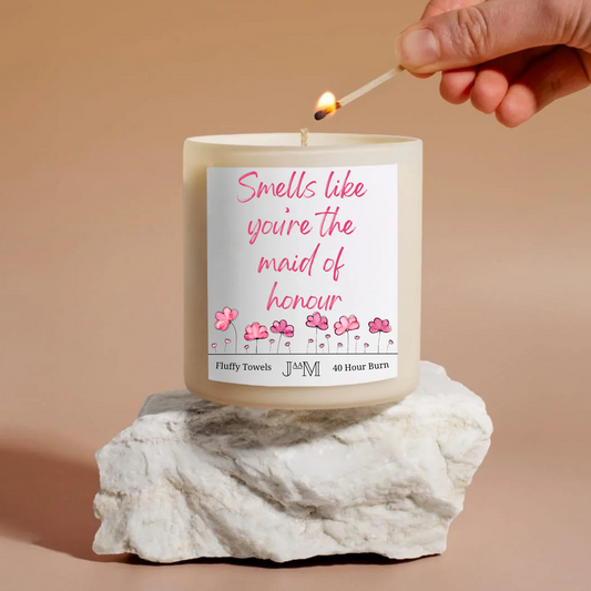 Smells Like Maid Of Honour Candle Gift Box