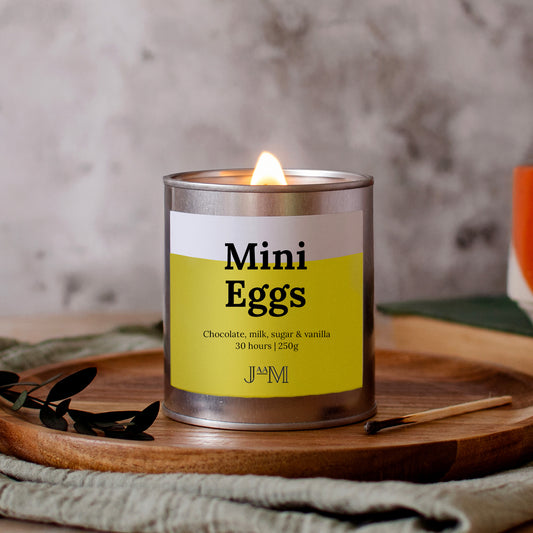 Mini Eggs Wood Wick Candle
