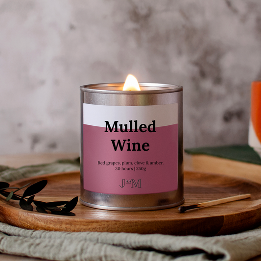 Mulled Wine Wood Wick Candle - My Store
