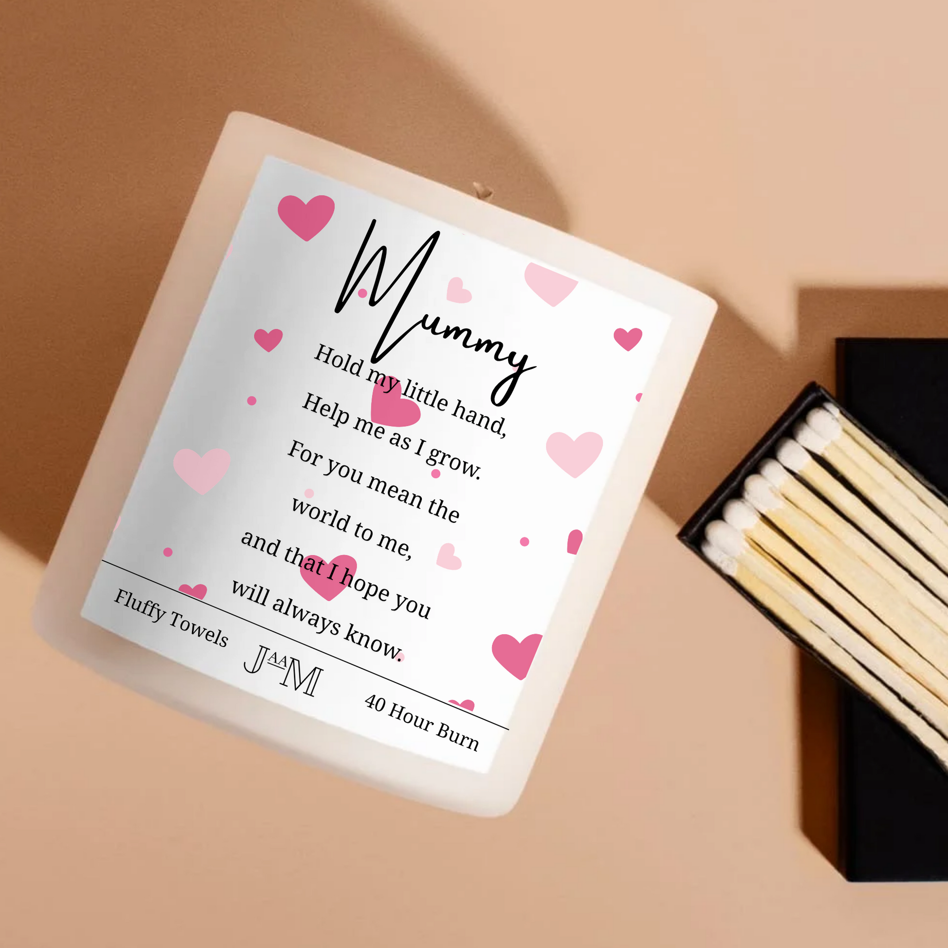 Mothers Day Poem Candle Gift Box - My Store