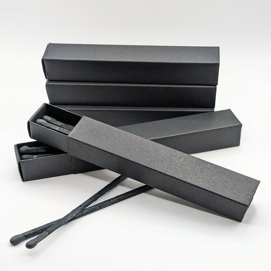 Wholesale Extra Long Black Match Boxes